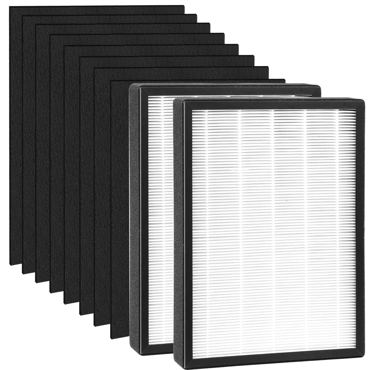 YDATTH 83195 Filter Replacement Set Filter Compatible with Kenmore/Sears 83254 83396 85254 F-K3 Air Purifiers With 1Filter&4 Activated Carbon Filter