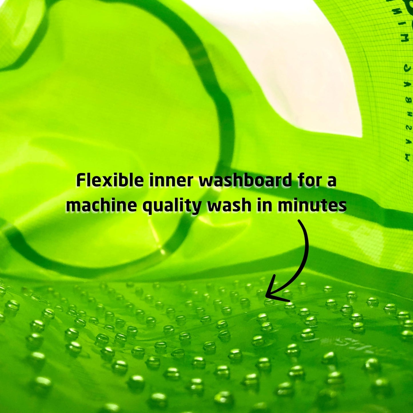 Scrubba MINI Wash Bag - Patented Washboard-in-a-Bag™ Ultra-Light Portable Manual Washing Machine for Travel, Camping, Backpacking & Cruise - Pack Light, Wash Clothes Anywhere in Minutes (3.0 oz)
