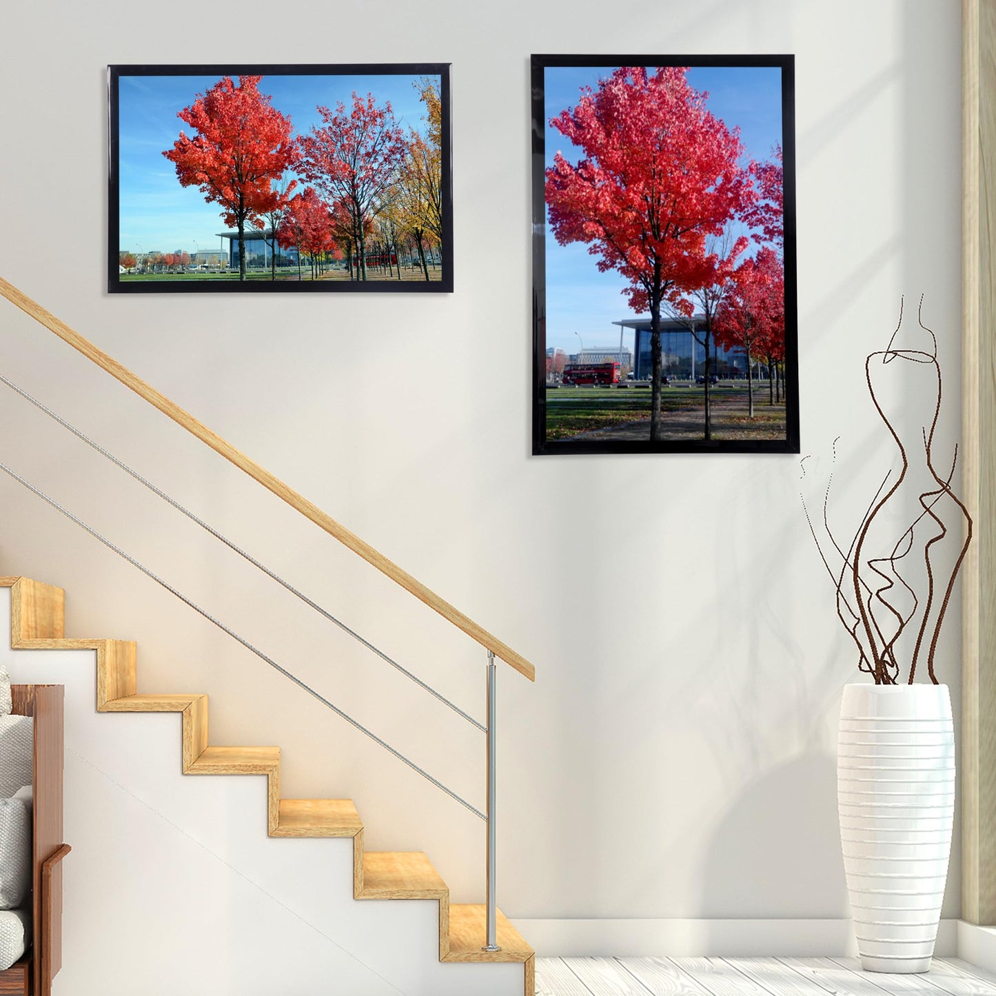 Medog Studio Gallery 20x30 Poster Frame Black,Display Pictures 20x30 Picture Frame Wall Schools Colleges Sign Frame, 1 Pack