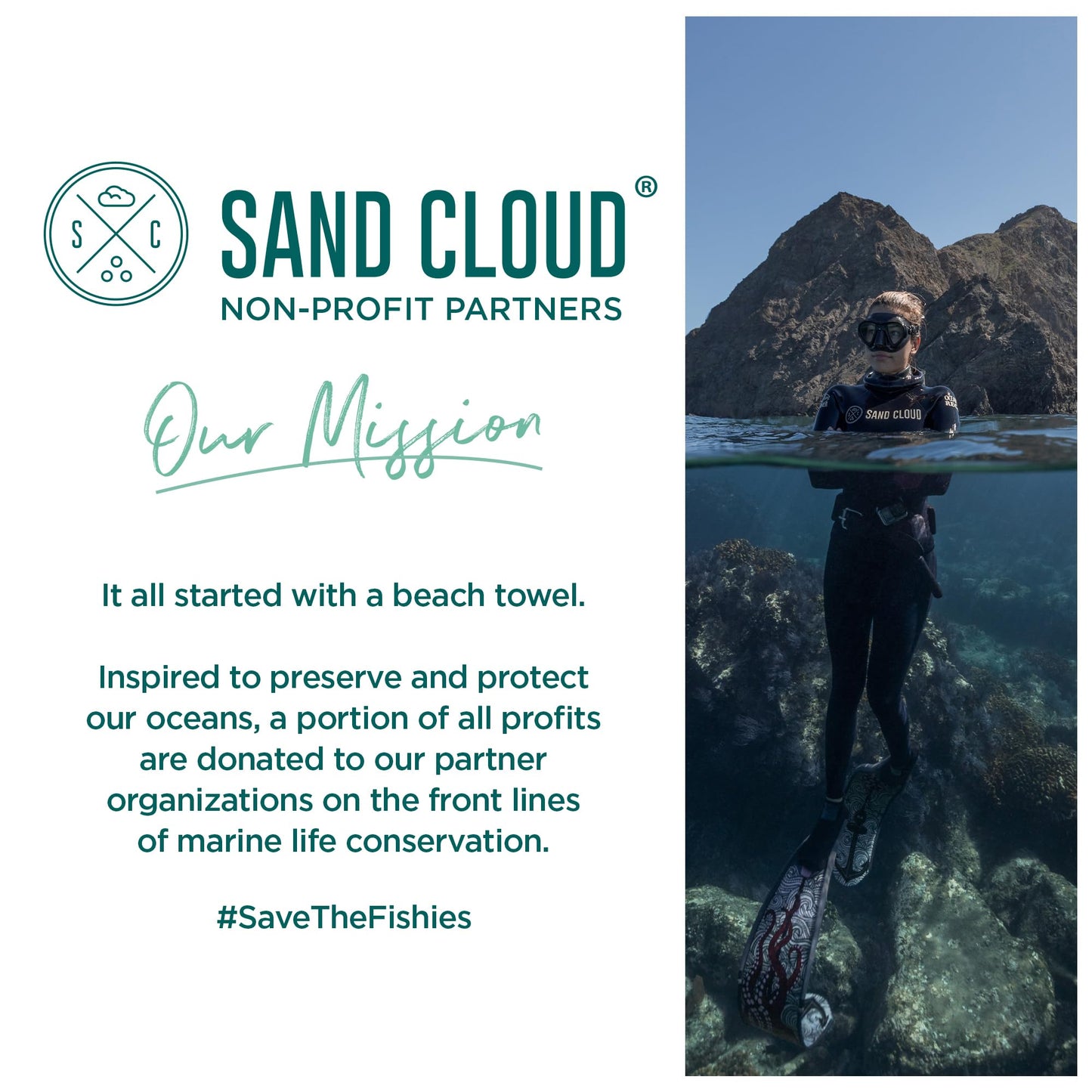 Sand Cloud Turkish Beach Towel - Sand Resistant - 100% Certified Organic Turkish Towel - Quick Dry Towel for Beach, Picnic, Blanket or Bath Towel - As Seen on Shark Tank - Gocek (Sage Green)
