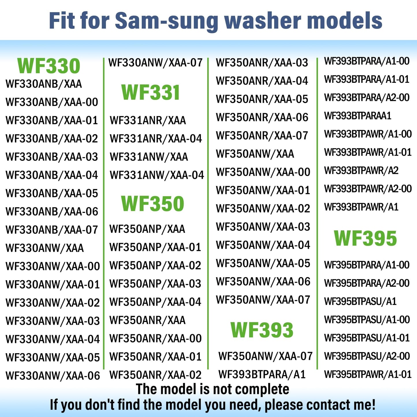 Semzohc Washer Shock Absorber Compatible with Sam-sung WF42H5000AW/A2 WF42H5200AFA2 WF42H5200APA2 WF42H5200AWA2 WF42H5600AWA2 WF45K6500AVA2 WF45K6500AWA2 WF45M5500AWA5 WF50K7500AVA2 WF50K7500AWA2