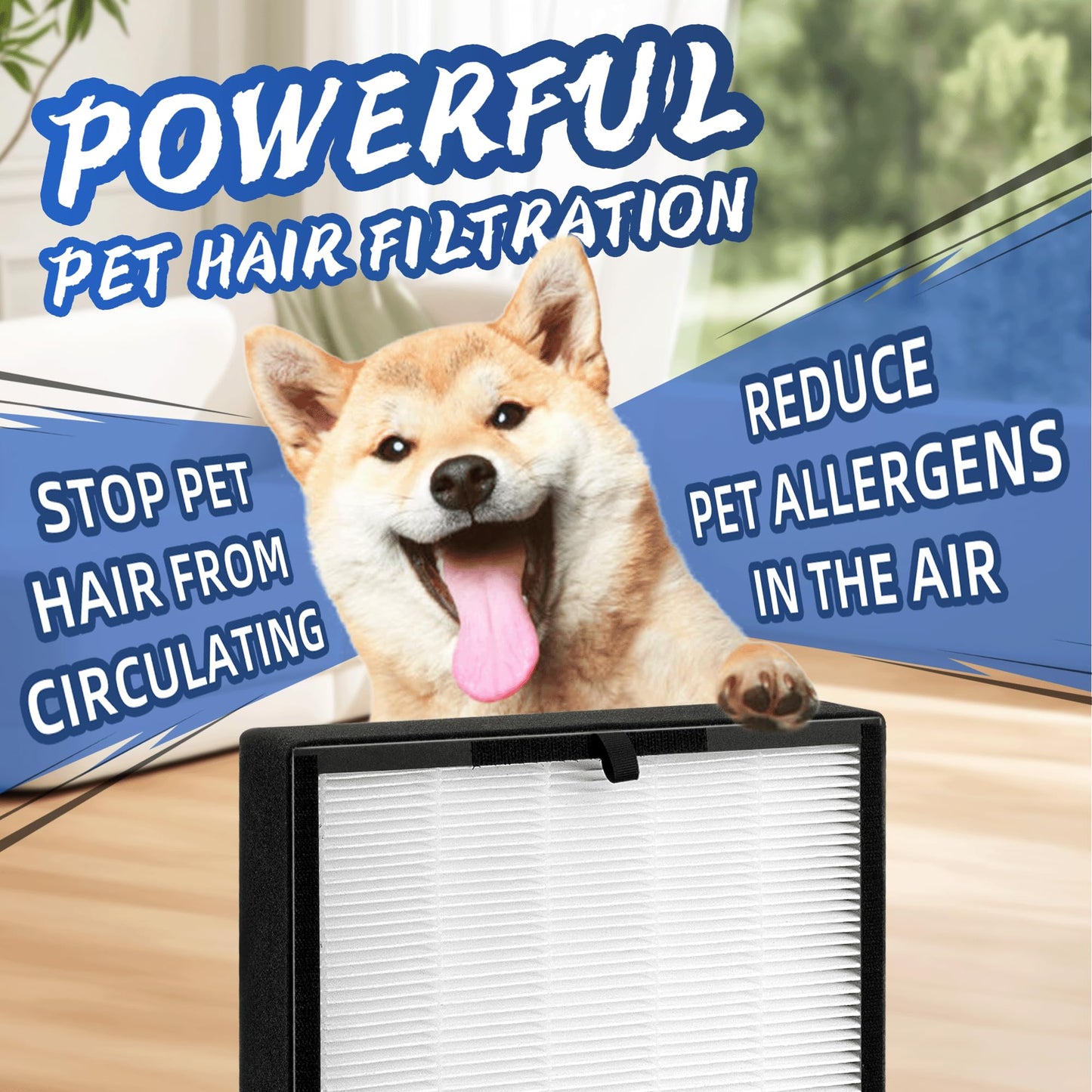 45i Replacement Filter for Alen Breathesmart Flex Bh400 45i Air Purifier H13 Grade True HEPA Fresh Filter B4-Pure / Fl40