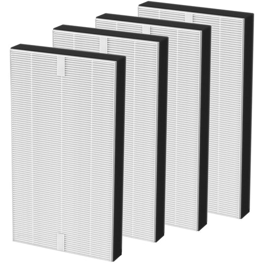 4 Pack F1 Replacement Filters, Compatible with 3M Filtrete Air Purifier Models FAP-C01-F1,FAP-T02-F1, FAP-C01BA-G1, FAP-T02WA-G1, FAP-ST02W and FAP-ST02N – NOT for F2 or A2 Models