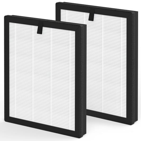 2 Pack HQKJ-180 Replacement Filter Compatible With Tailulu HQKJ-180 Purifier for Large Room Filter Smoke Pet Dander