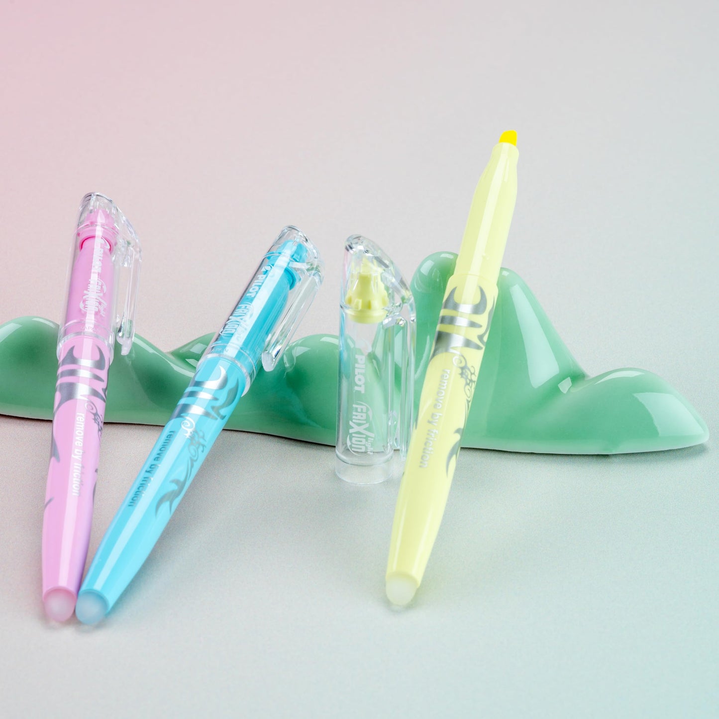 Pilot FriXion Light Pastel Erasable Highlighters, Chisel Tip, Pack of 36, Assorted Bulk Aesthetic Highlighters - Ideal for School, Journaling, and Office Use