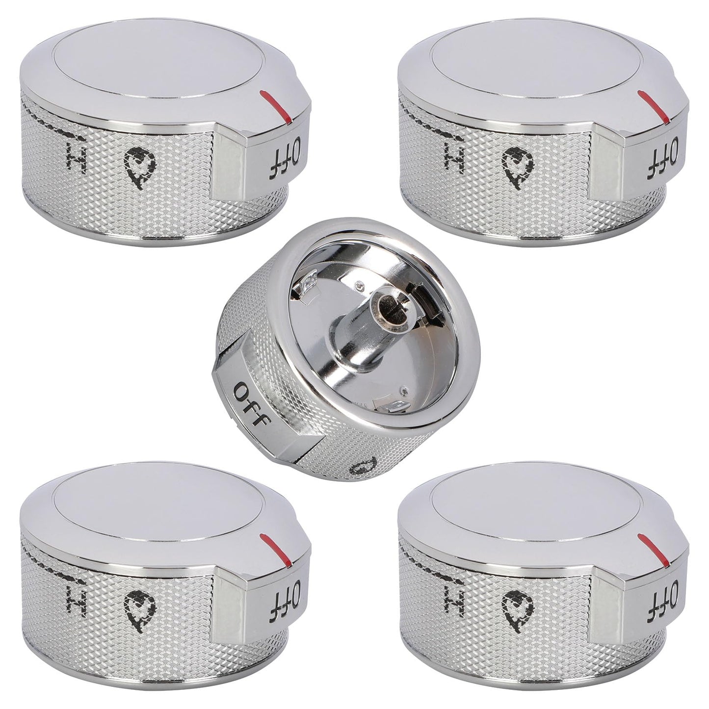 New Upgraded W11030413 Stove Control knob fit for Whirlpool KitchenAid Stove knobs, w11030413 knob Replace W10643306 W10786063 W11027434 4461624 AP6038805 PS11770322 EAP11770322 knob (5 Packs)