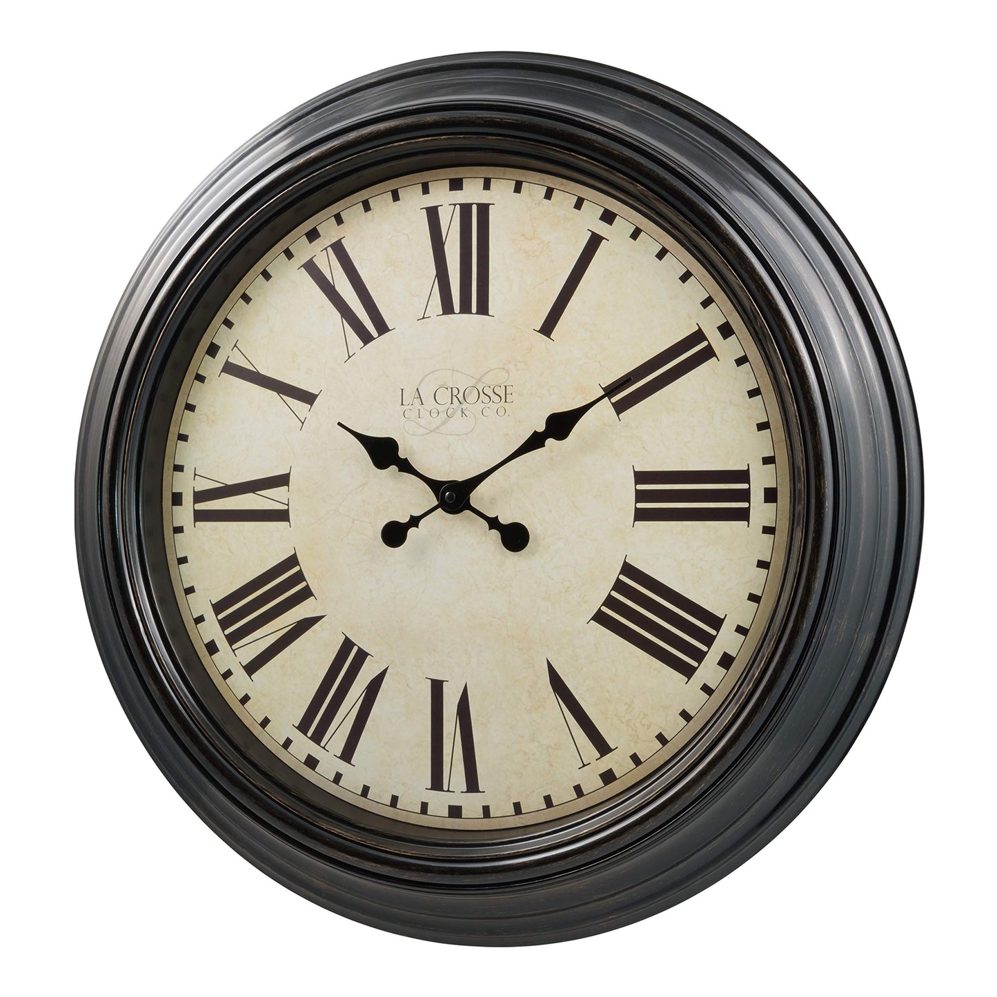 La Crosse Clock 404-2658 23-Inch Maxwell Quartz Wall Clock