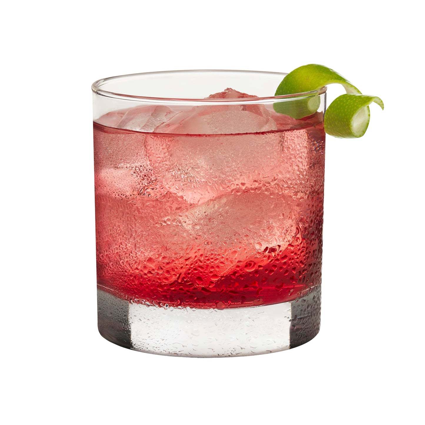 Libbey 917CD Heavy Base Rocks Glasses Set of 12, Rocks Glass Cups Set with Simple Lines, Elegant Old Fashioned Glass for Whiskey,Cocktails and More