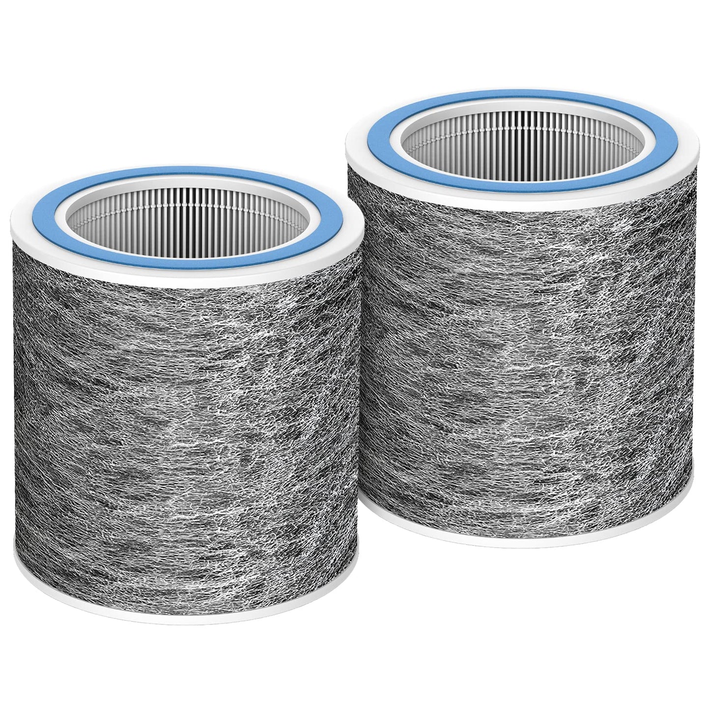 2 Pack HP102 Replacement HP152 Filter Compatible with Shark Air Purifier HP100, HP153, HP102PET, HP102PETBL, HP132, HC450, HC451, HC452, HC455, HEPA For 99.97% Particles Part # HE1FKPET, HE1FKBASMB