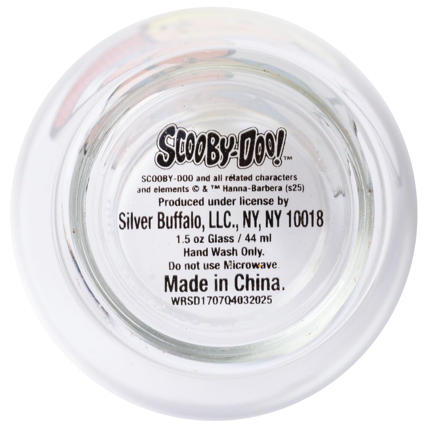 Silver Buffalo Scooby-Doo 6 Piece Mini Glass Set Featuring Scooby-Doo, Shaggy, Velma, Daphne, Fred, and the Mystery Machine, 1.5 Ounces