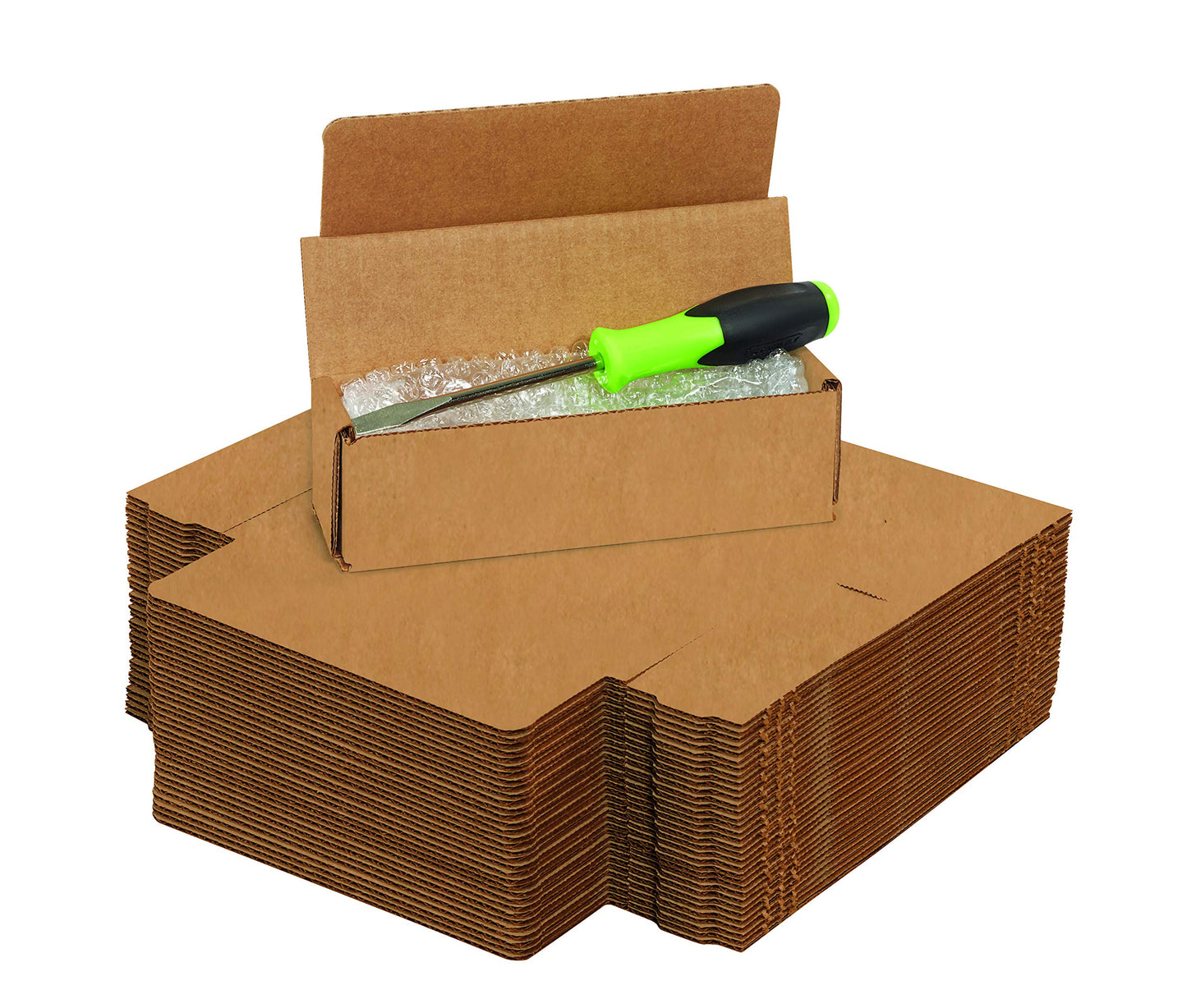 Boxes Fast | Shipping Boxes Small 7"L x 4"W x 3"H, 50-Pack | Corrugated Cardboard Box for Packing, Moving and Storage