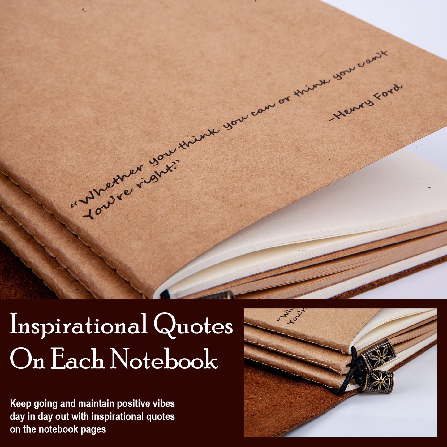 EMCOLLECTION Premium Leatherbound Writing Journal Set: Real Authentic Antique Style & Handmade W Lined Paper & Blank Pages for Writing, Travel Diary for Artistic Men & Women. This Versatile