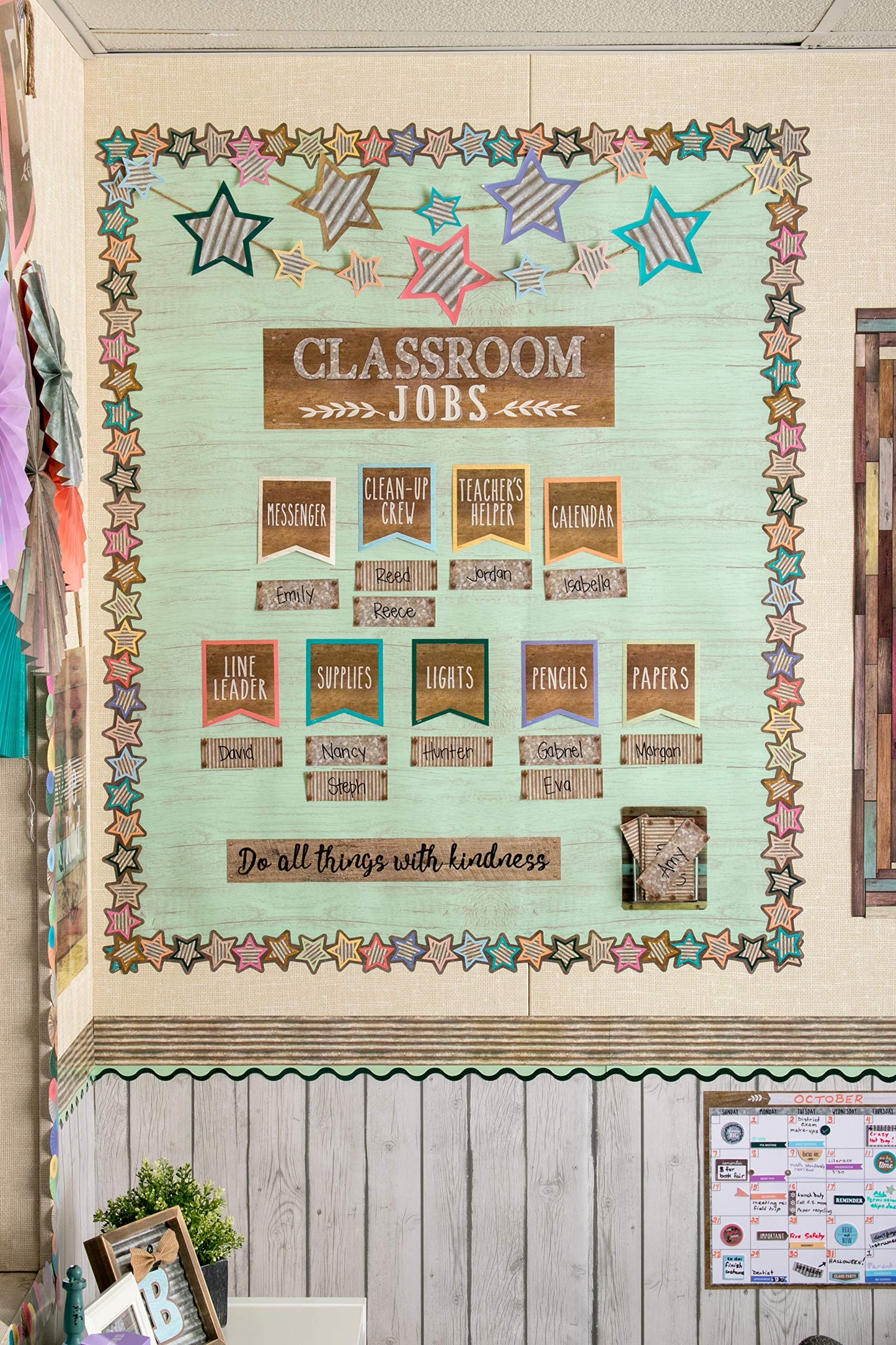 Teacher Created Resources Mint Painted Wood Better Than Paper Bulletin Board Roll (TCR77883)