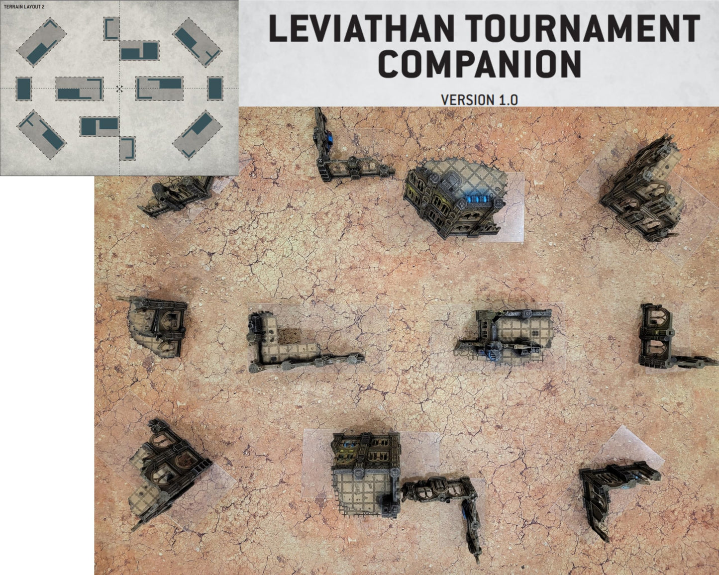 10th Edition 40k Tournament Terrain Set, 3dPrinted Wargame Terrain 28mm Scale Buildings in Ruins, Imperialis Sci fi Gothic Wargaming Scenery