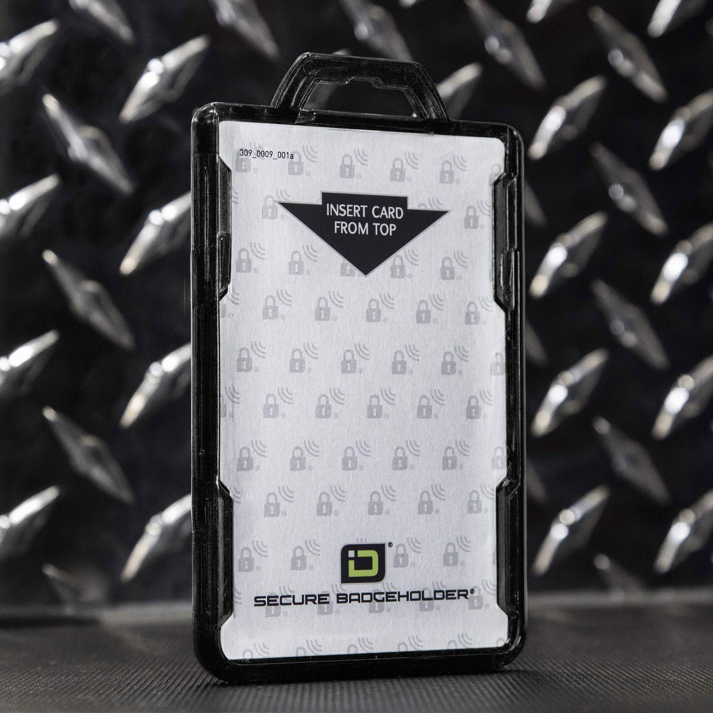 ID Stronghold - Pack of 5 - RFID Blocking Secure Badge Holder - Duolite 2 Card ID Holder - Poly Carbonate - Heavy Duty Plastic ID Badge Holder - USA Molded and Assembled - FIPS 201 Approved