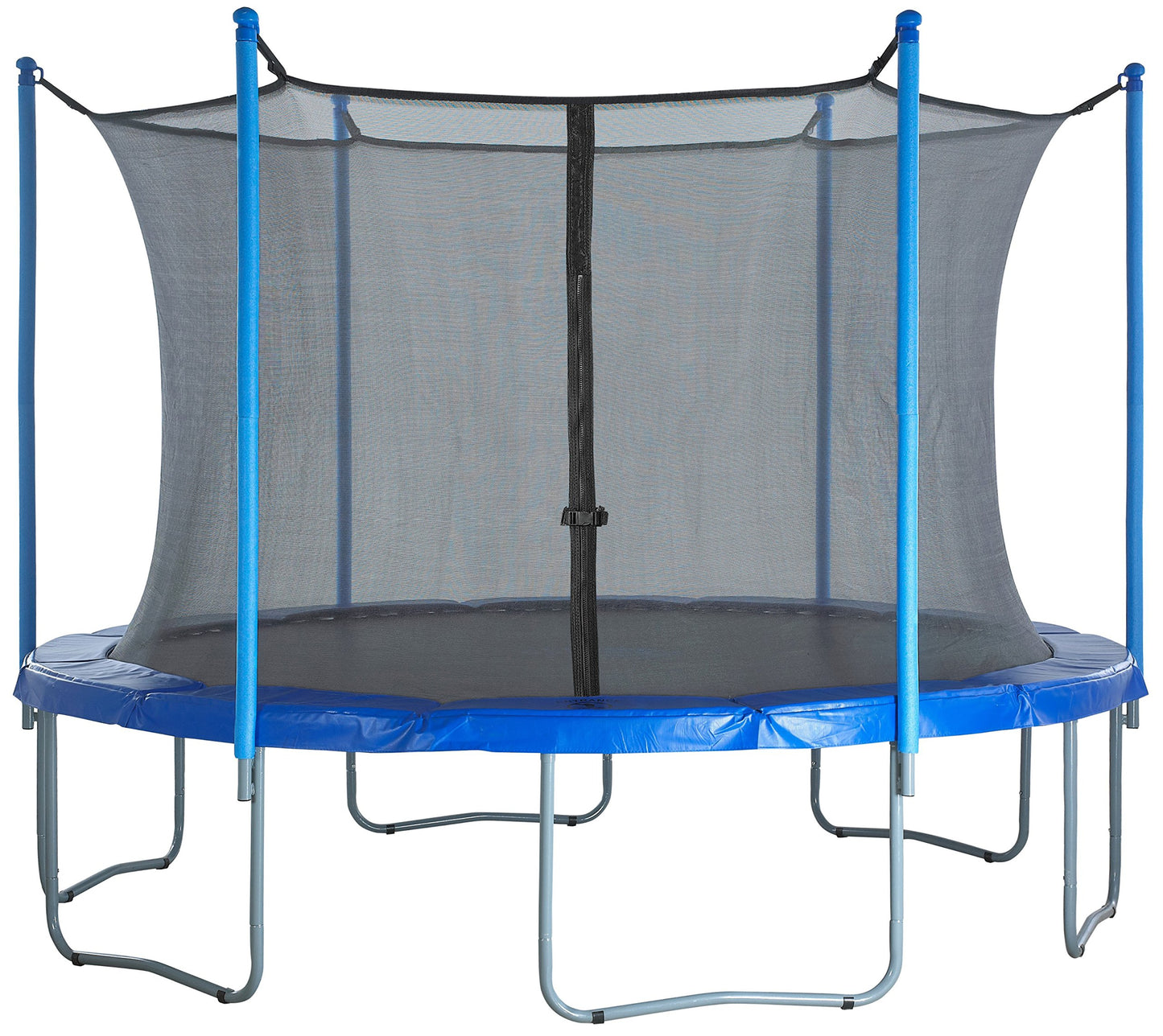 14' Trampoline Enclosure Net for 14 Ft. Frame Using 6 Straight Poles or 3 Arch, Installs Inside of Frame