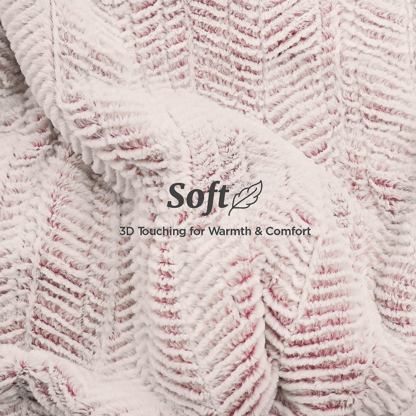 Templewet Heated Blanket Electric Blanket 50" x 60" - Cozy Soft Heated Throw with 5 Heating Levels & 3 Hours Auto Off,Machine Washable,ETL & FCC Certification(Frosty Pink)