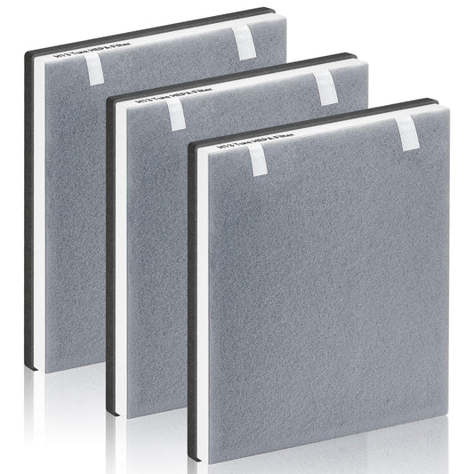 Vital 100 Replacement Filter Compatible With LEVOIT Vital 100 Air Purifier, 3-in-1 Great High-Efficiency Materials With Activated Carbon Filter, 3 Pack, By Improvedhand