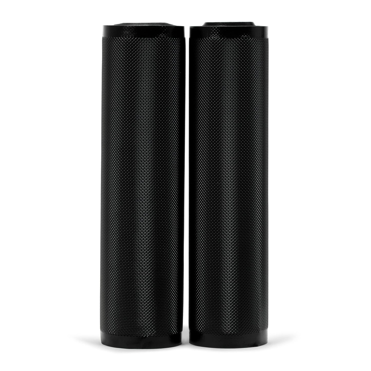 Stash Proof Vacuum Seal Rolls 11" x 25' 2 Pack (50 Feet Total) (Black and Black) 5.5 Mil - BPA Free Commerical Grade Food Saver for Storage, Sous Vide, and Meal Prep Sealer Bag