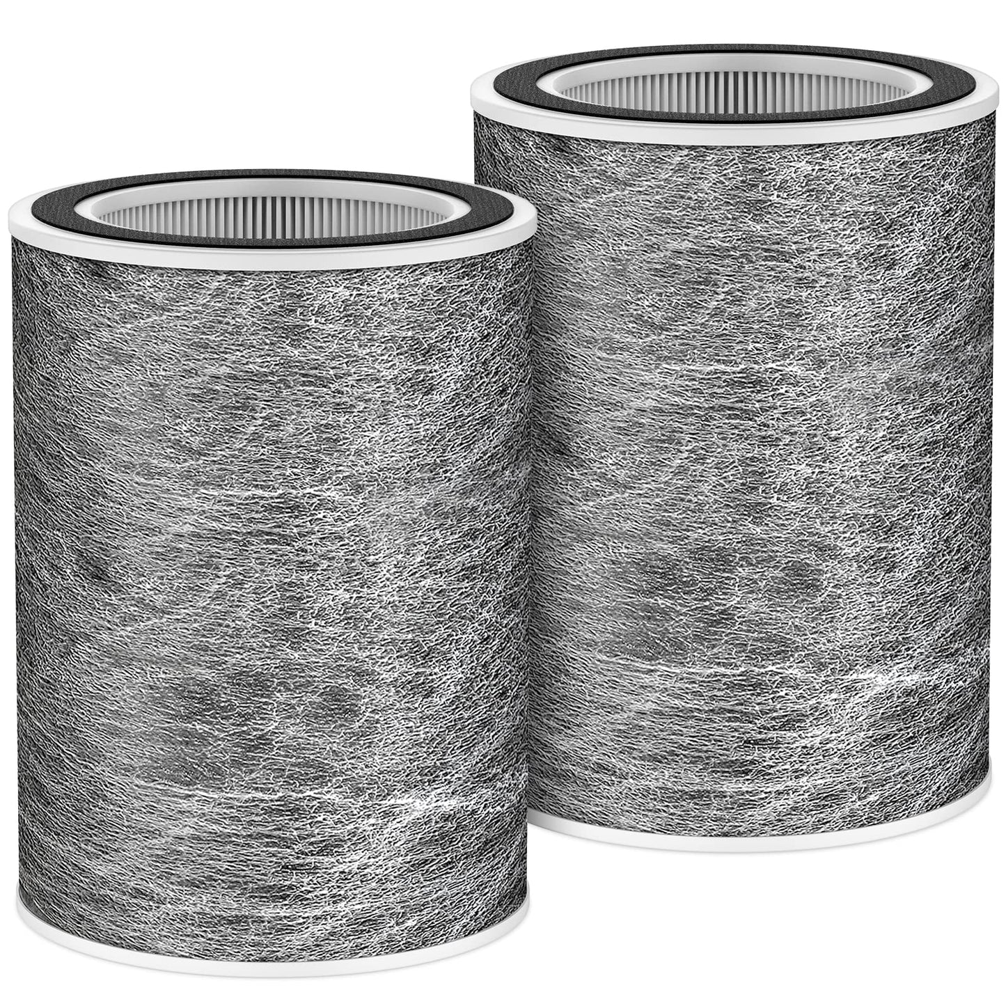HP202 Replacement Filter Compatible with HP201, UA205, AP1000 HP200 For Shark HC501, HC502 Air Purifier MAX Replacement Filter HEPA, Part # HE2FKBASMB, HE2FKBAS, HE2FKPET, HE2FKPRO (2 Pack)