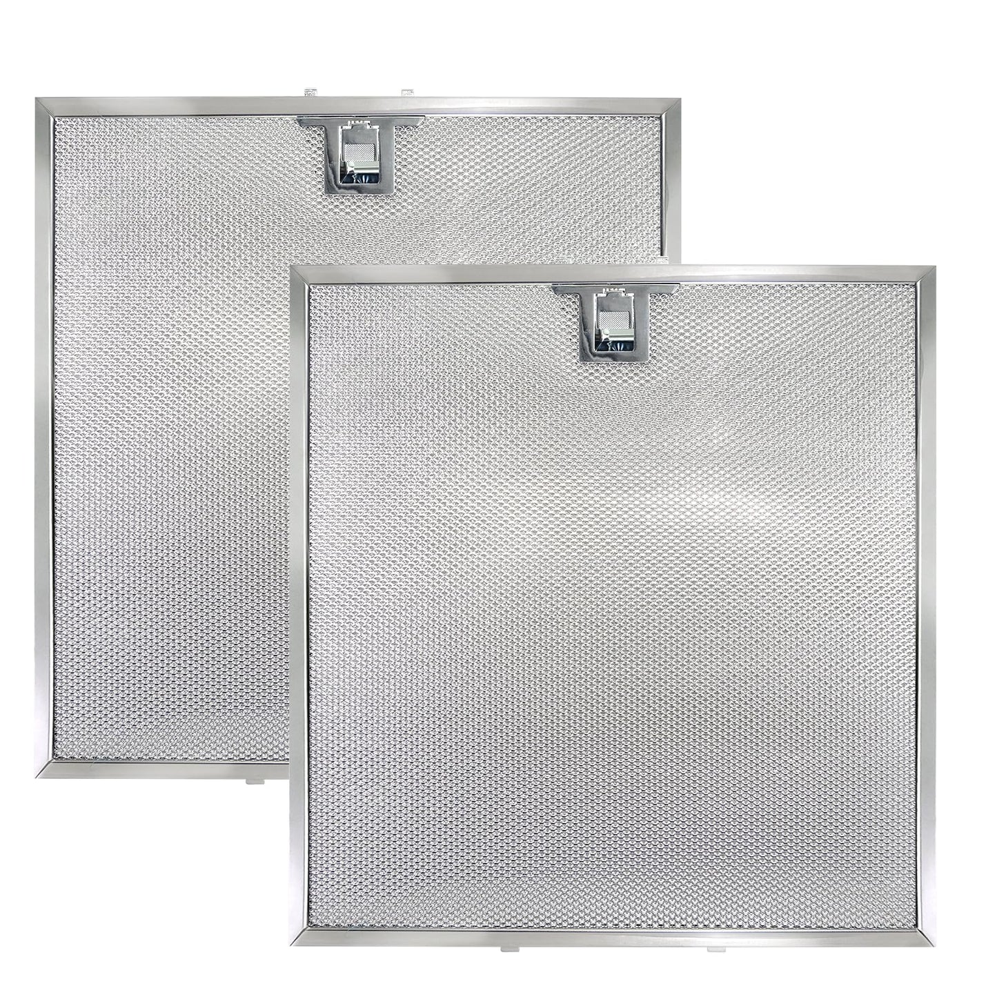 WA0575 Range Hood Filters 13.5" x 14.4" x 0.35" - 2 Pack Replacement Grease Filters for Kitchen Ventilation by oneket