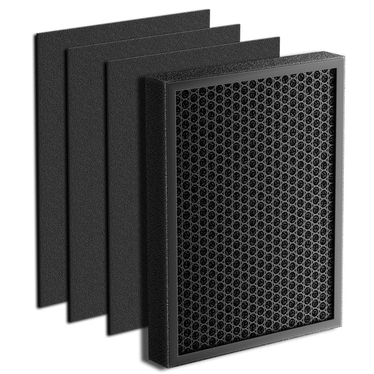 T555 Air Purifier Replacement Filter and 3 Washable Pre-Filters for T555 Air Purifier, Original Version
