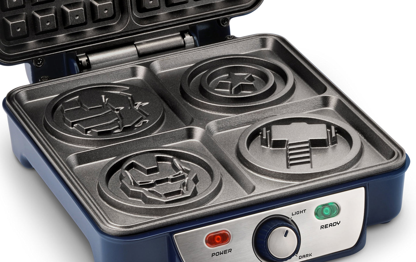 Marvel MVA-281 Avengers Waffle Maker, Blue