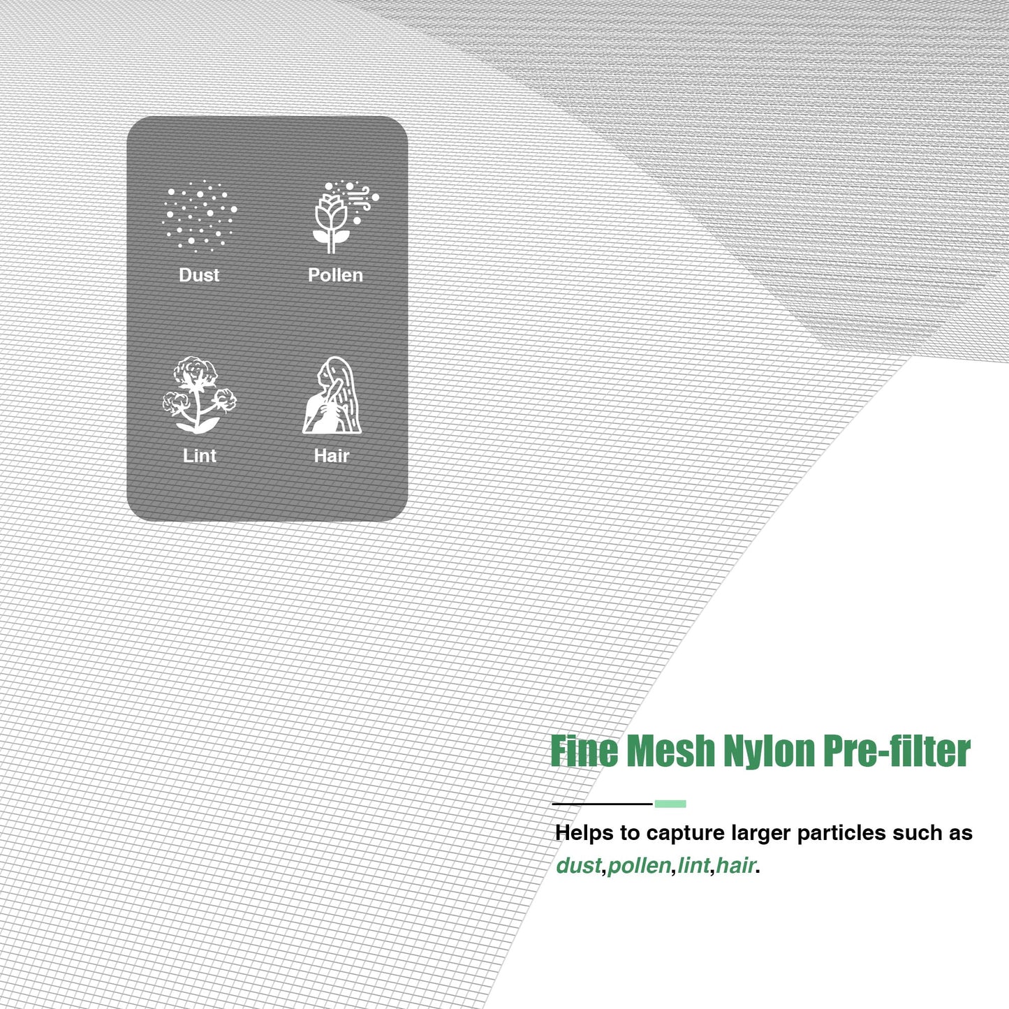 3 Packs E-300L True HEPA Replacement Filter Compatible with MOOKA and MOOKA Family E-300L for Large Room, H13 True HEPA and Activated Carbon Filter