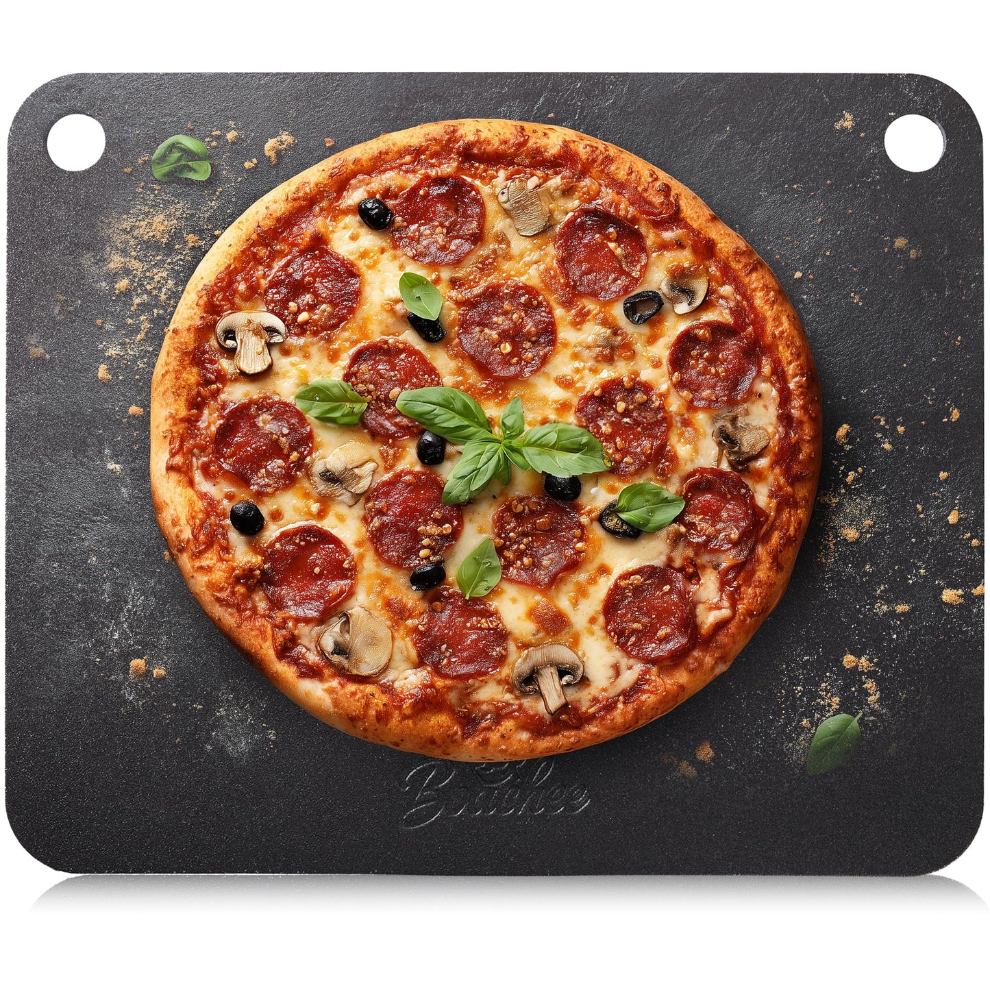 Boachee Pizza Steel XL 16"x13.4" – Heavy-Duty Baking Steel for Oven & Grill, Pizza Stone Alternative for Crispy Crust, Faster Heat Transfer, Professional Pizza Baking Sheet