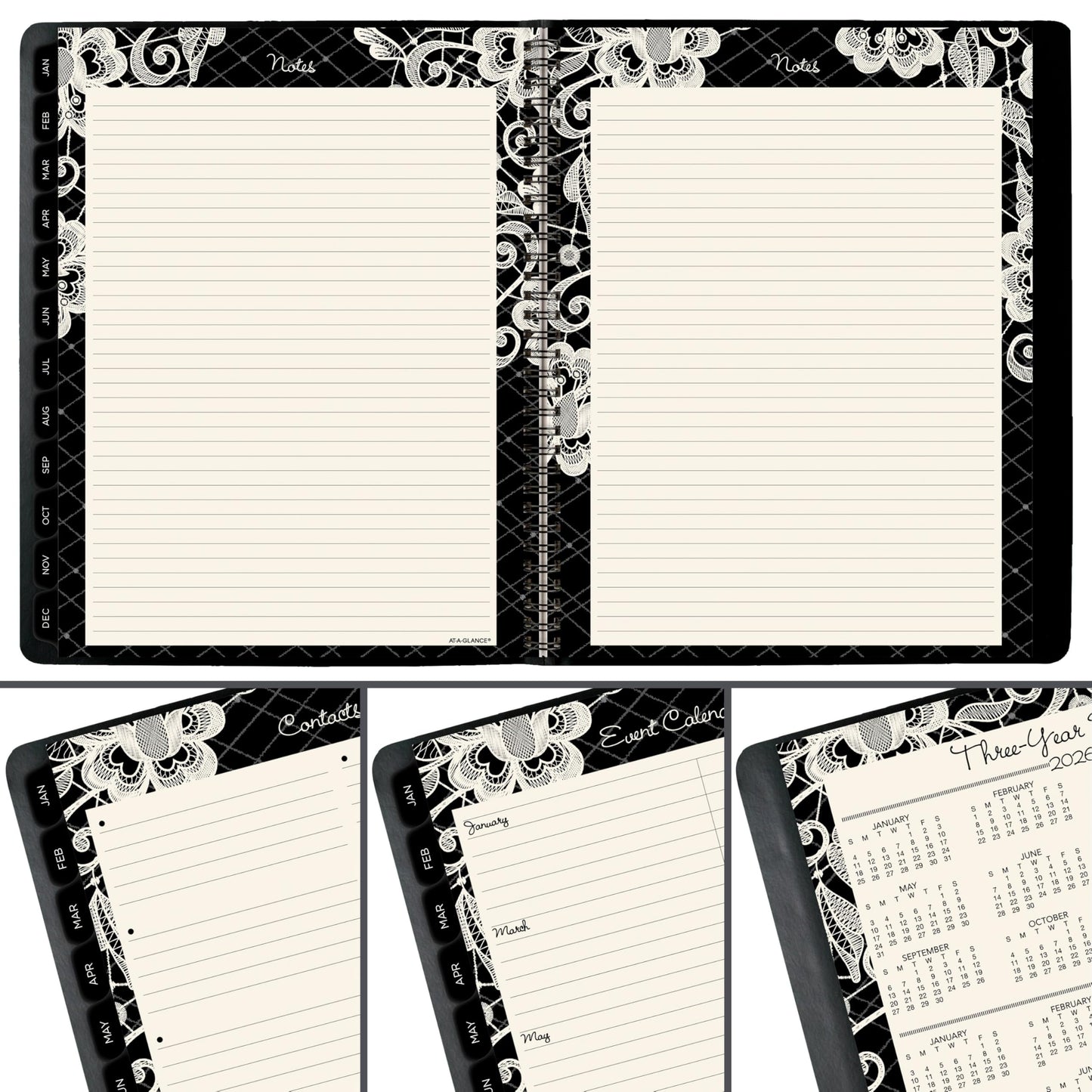 AT-A-GLANCE 2027 Appointment Book Planner, Weekly & Monthly, 13-Month Jan-Jan, 8.5" x 11", Hourly, Lacey (541-905-27)