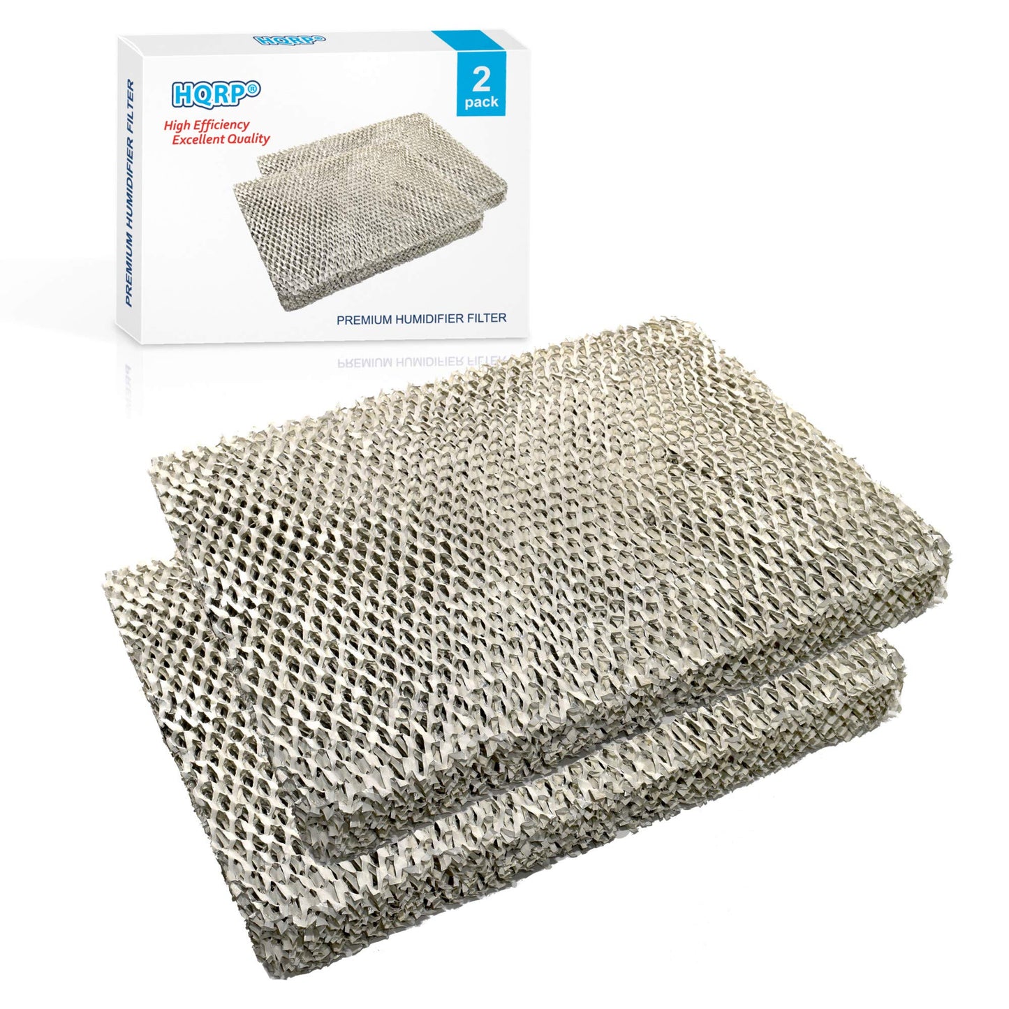 HQRP 2-Pack Water Filter Compatible with Trane/American Standard BAYPAD02A1310A; HUMD300A / HUMD500A / THUMD300ABA00B / THUMD500APA00B Humidifiers 10"x13"