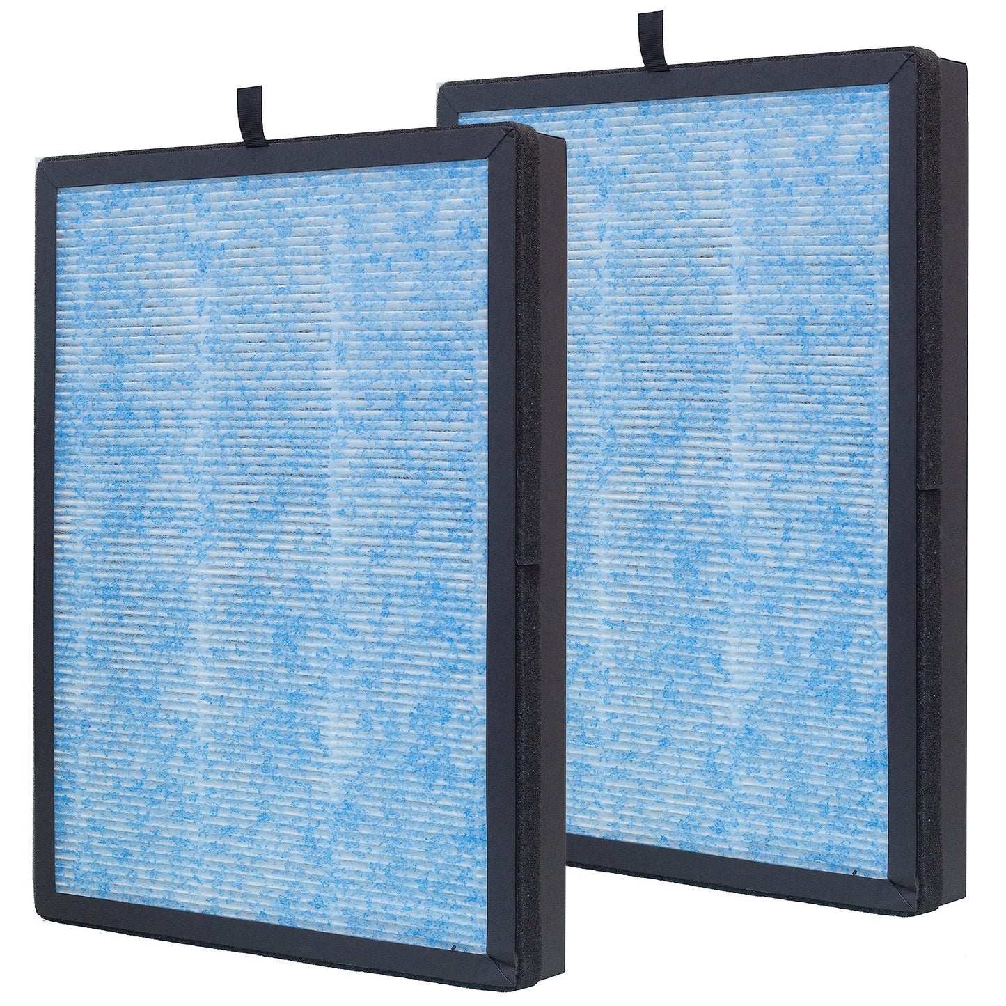 Lhari 2-Pack AP1002 Replacement Filter AP1002-RF, Compatible with AIRTOK AP1002 Air Purifier and Airthereal Pure Morning APH230C Air Purifier, H13 True HEPA