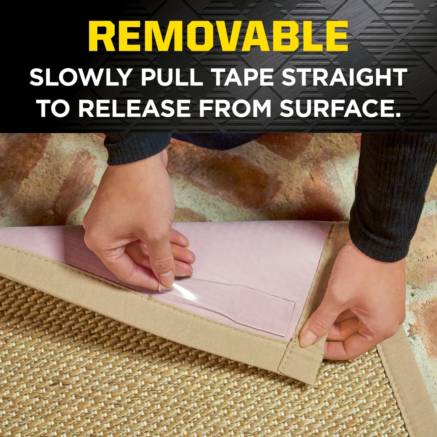 Scotch-Mount Multi-Purpose Gel Tape, Double-Sided Tape for Heavy Duty Applications, Removable Mounting Tape, Nano Tape, Water-Resistant Clear Mounting Tape, Holds up to 20 lbs, 6-Pack