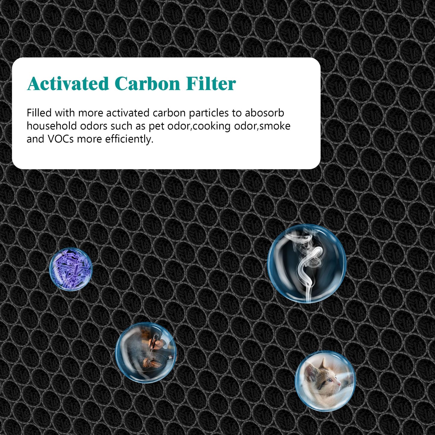 400/400S Replacement Filter Compatible with Coway AIRMEGA Max2 400 400S 400(G) 400S(G) Air Purifi-er, Max2 Green Main Filter and Activated Carbon Filter Set, AP-2015-FP, 2 Pcs 1 Set