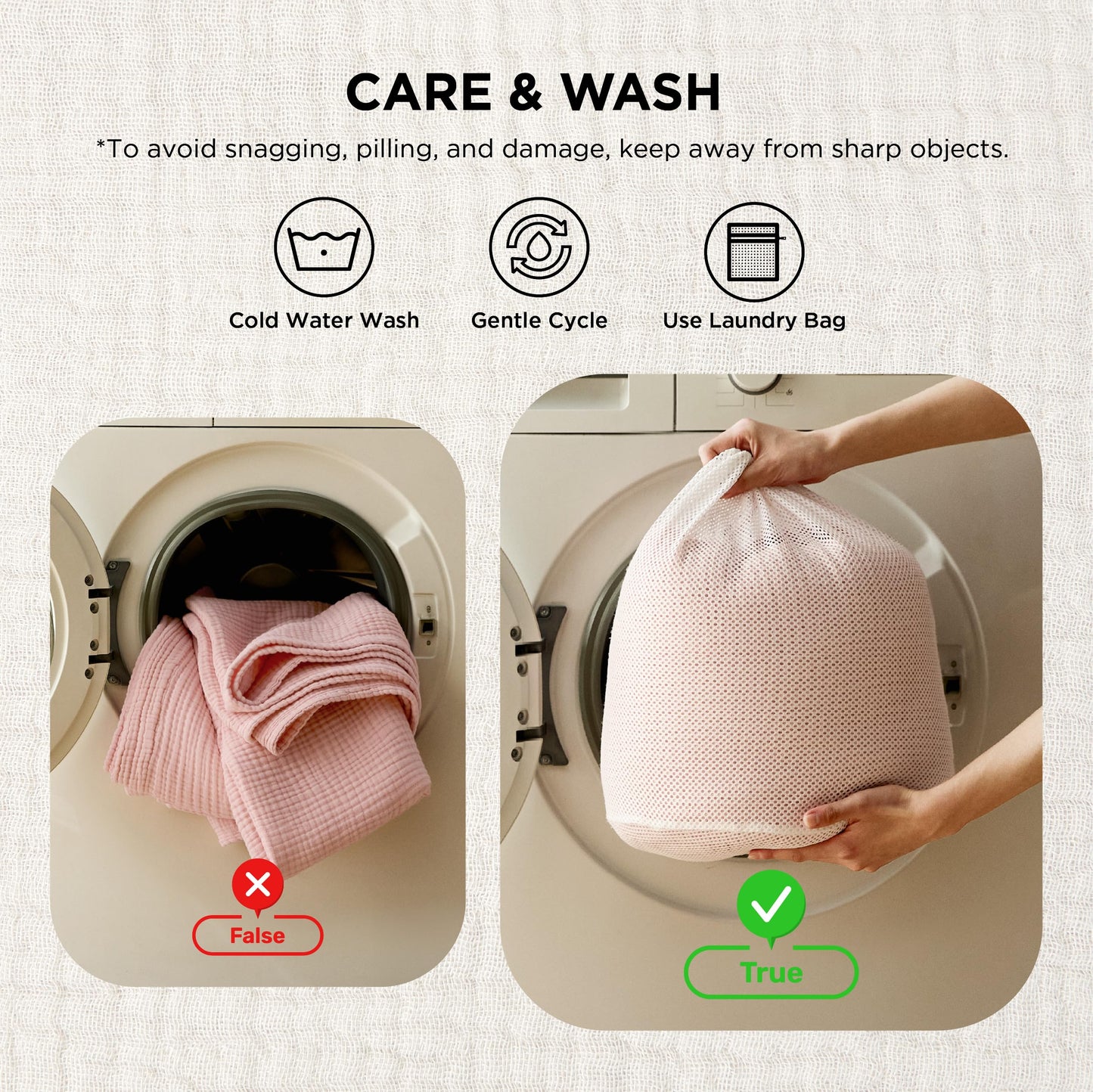 Bedsure 100% Cotton Muslin Blankets for Adults Large Throw 50x70 Inches - 4-Layer Breathable and Lightweight, Soft Boho Gauze Muslin Cotton Blanket for Couch Decor Travel Summer, Pink