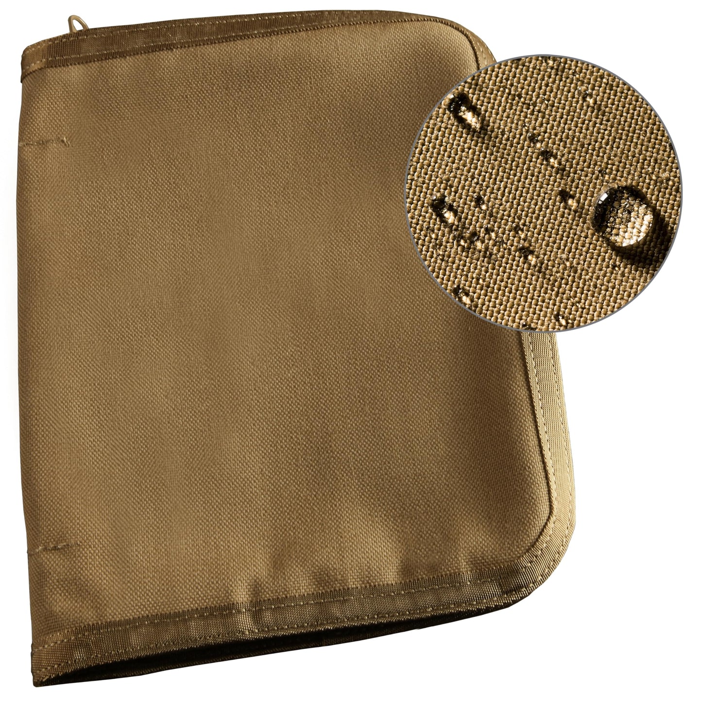 Rite in the Rain Weatherproof CORDURA Fabric, 1/2" Ring Binder Cover, 6.75" x 8.875", Tan Cover (No. C9200)