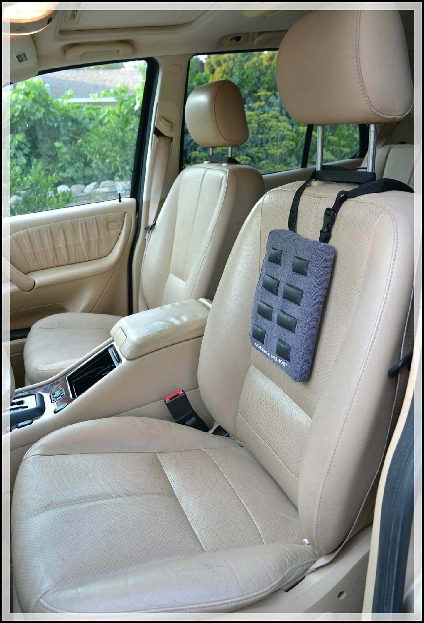 Gokhale Method Stretchsit Cushion - Lumbar Support/backrest for Chairs/car Seats - Traction/Decompression for Relief from Lower Back, Upper Back, Neck, disc, and Sciatic Pain - Posture Support