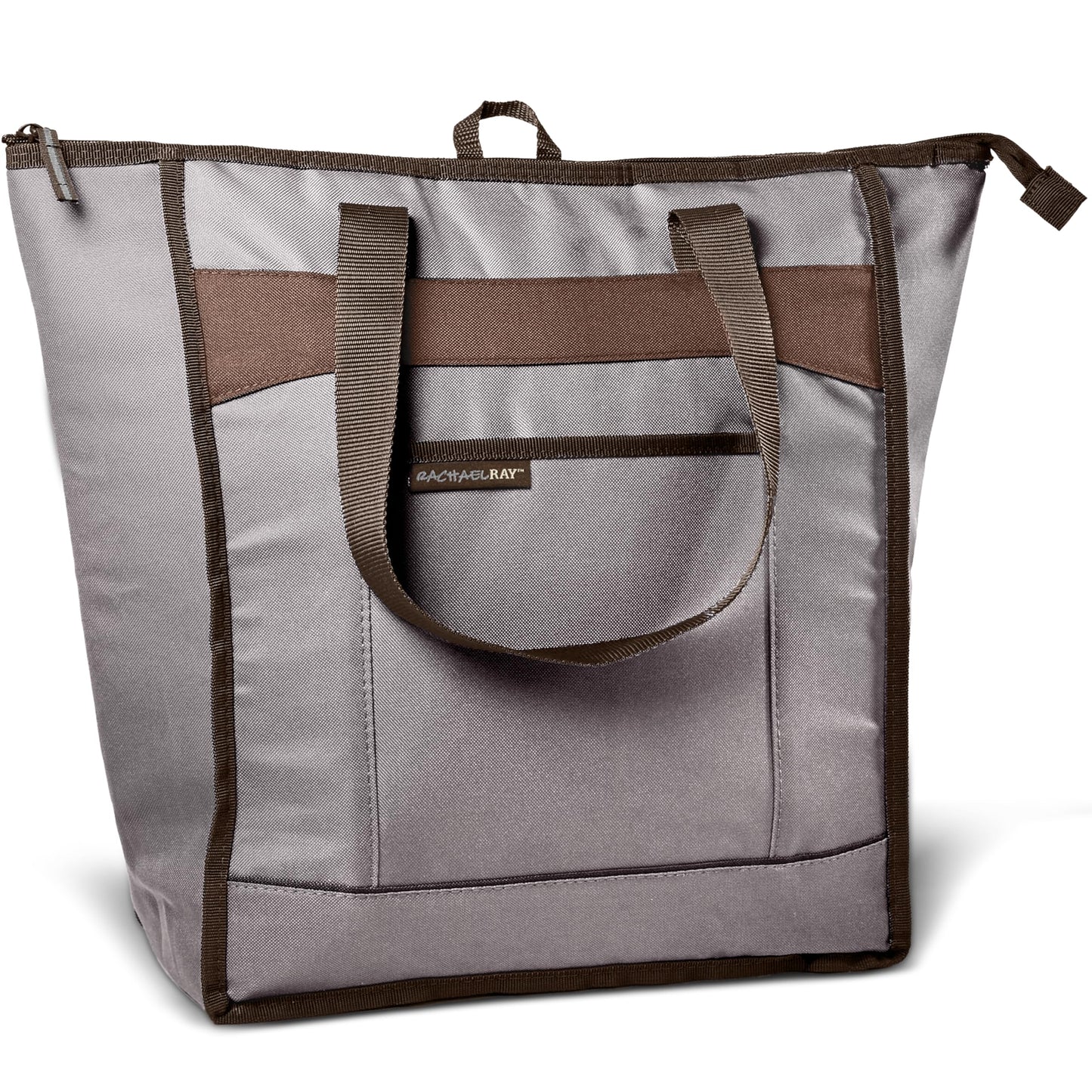 Rachael Ray Soft Insulated Cooler Bag, Gray, 5060RRL2578