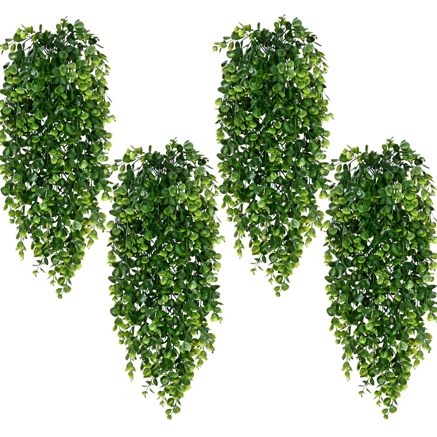 Waipfaru 8Pcs Fake Hanging Plants 2.7ft Fake Plants UV Resistant Fake Vines Artificial Decor for Indoor Outdoor Party Wall Porch Wedding Decoration