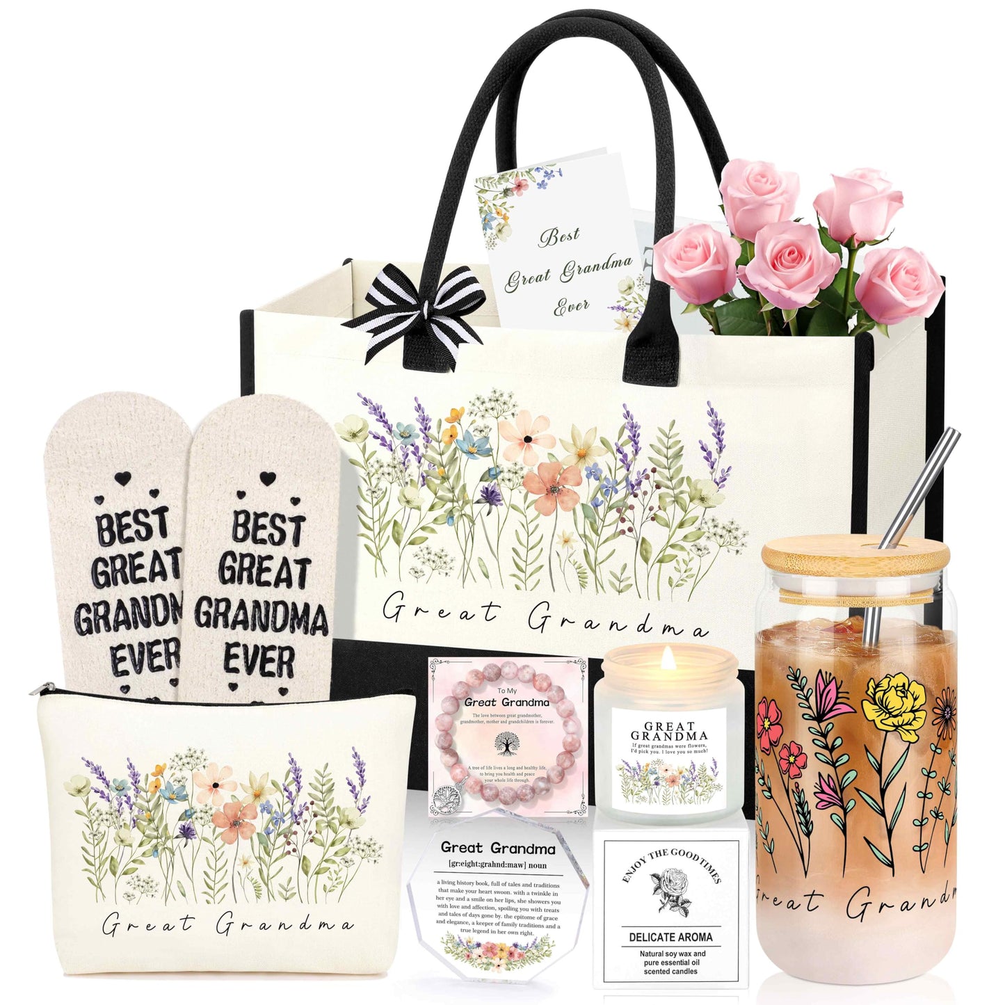 Siplyhaven Great Grandma Gifts, Gifts for Great Grandma, Birthday Valentines Day Gift For New Grandmother Gift