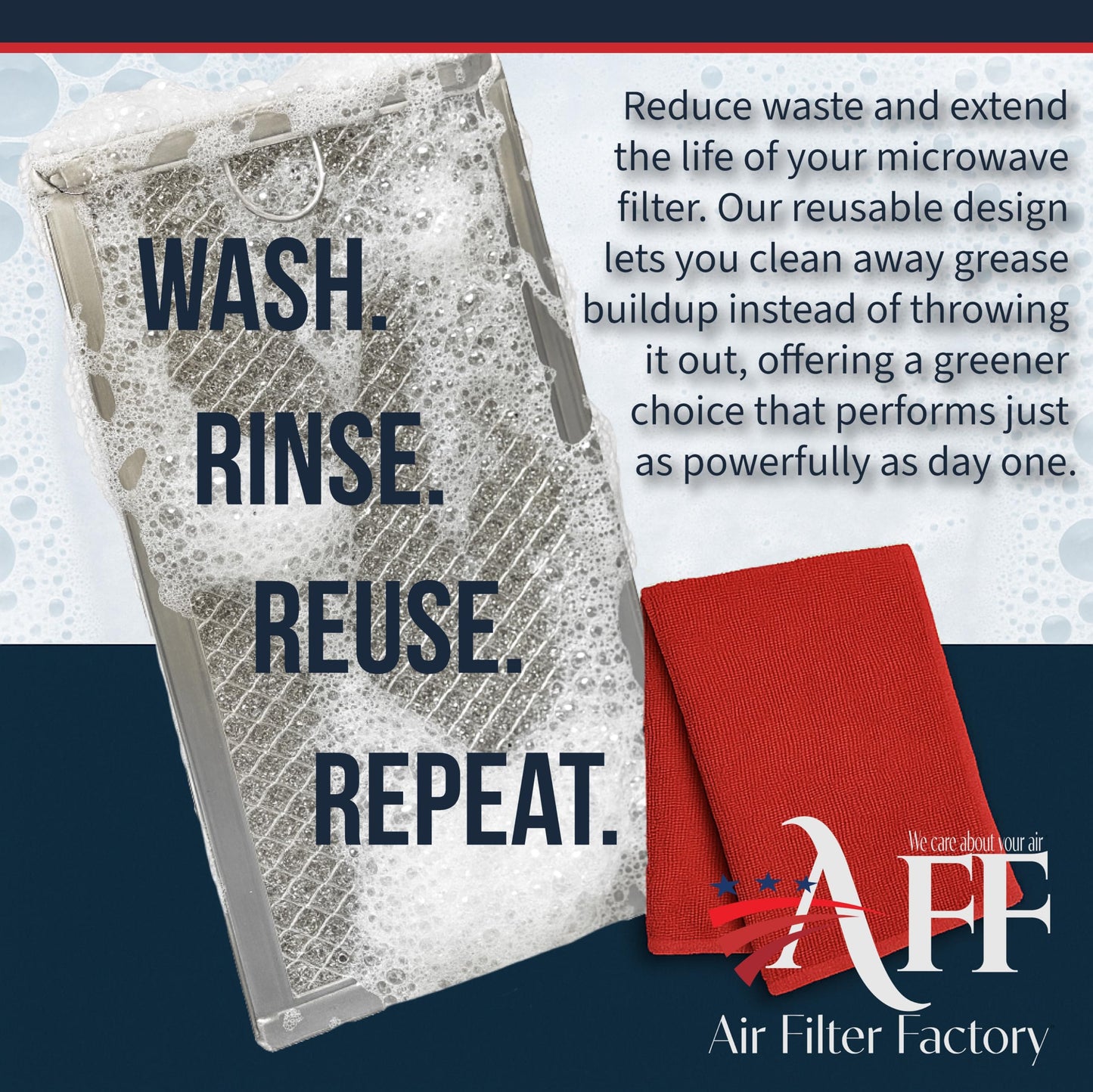 Air Filter Factory Compatible Replacement for Broan Nutone S99010430-002, 99010430-002, 4512880 Range Hood Aluminum Grease Filters 2-Pack