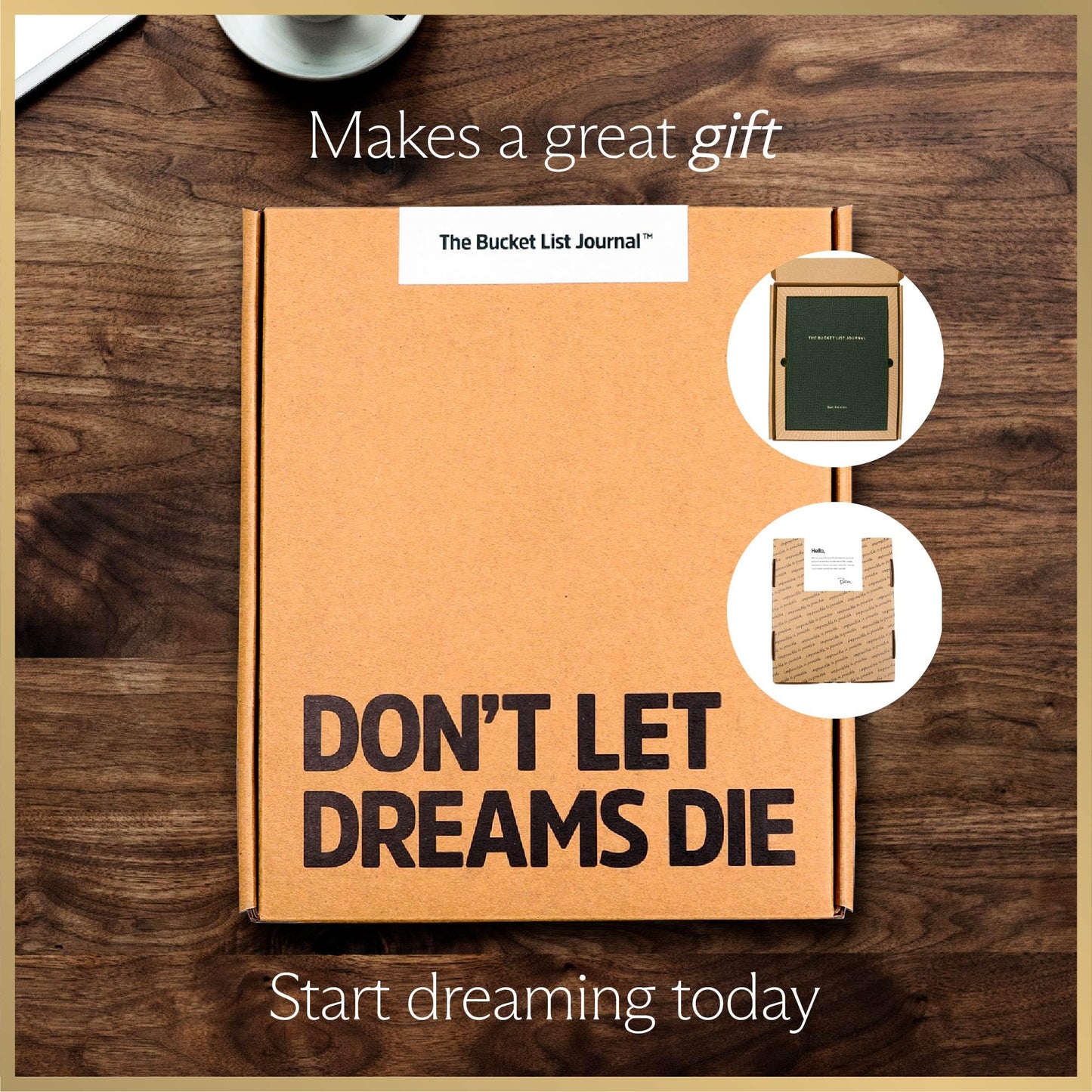 The Bucket List Journal Ben Nemtin Science-Backed Guided Journal for Goals & Happiness, 1 Pack