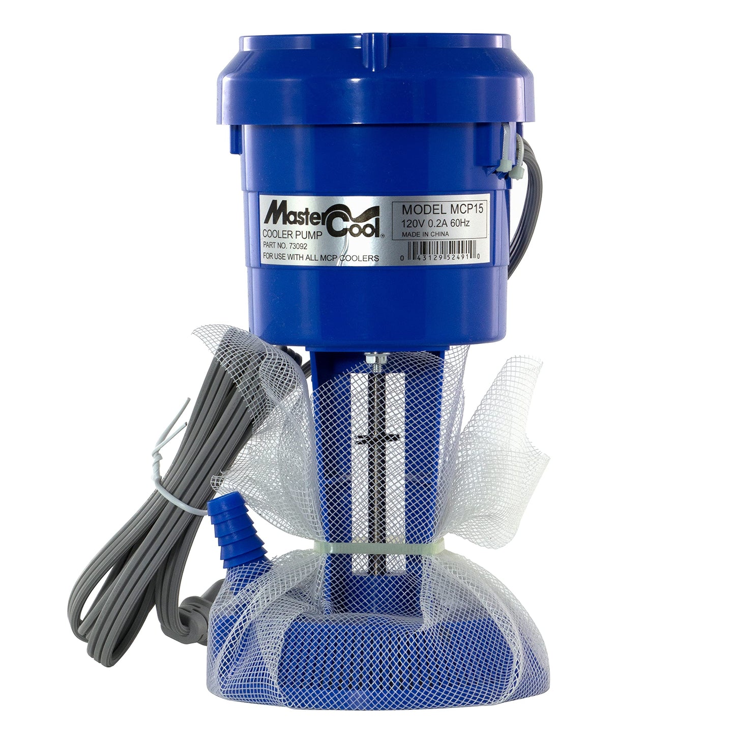 MasterCool 120V Evaporative Cooler Pump for MCP44 and MCP59 Pump with Mesh Screen
