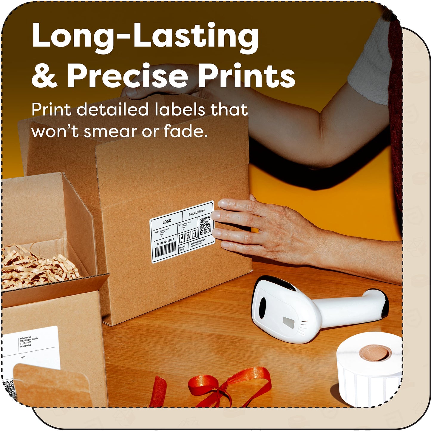 Aegis Adhesives - 2" X 1" Direct Thermal Labels (12 Rolls, 1300 Labels/Roll) for UPC Barcodes, Address - Perforated, Compatible with Rollo, Zebra, and Other Desktop Label Printers