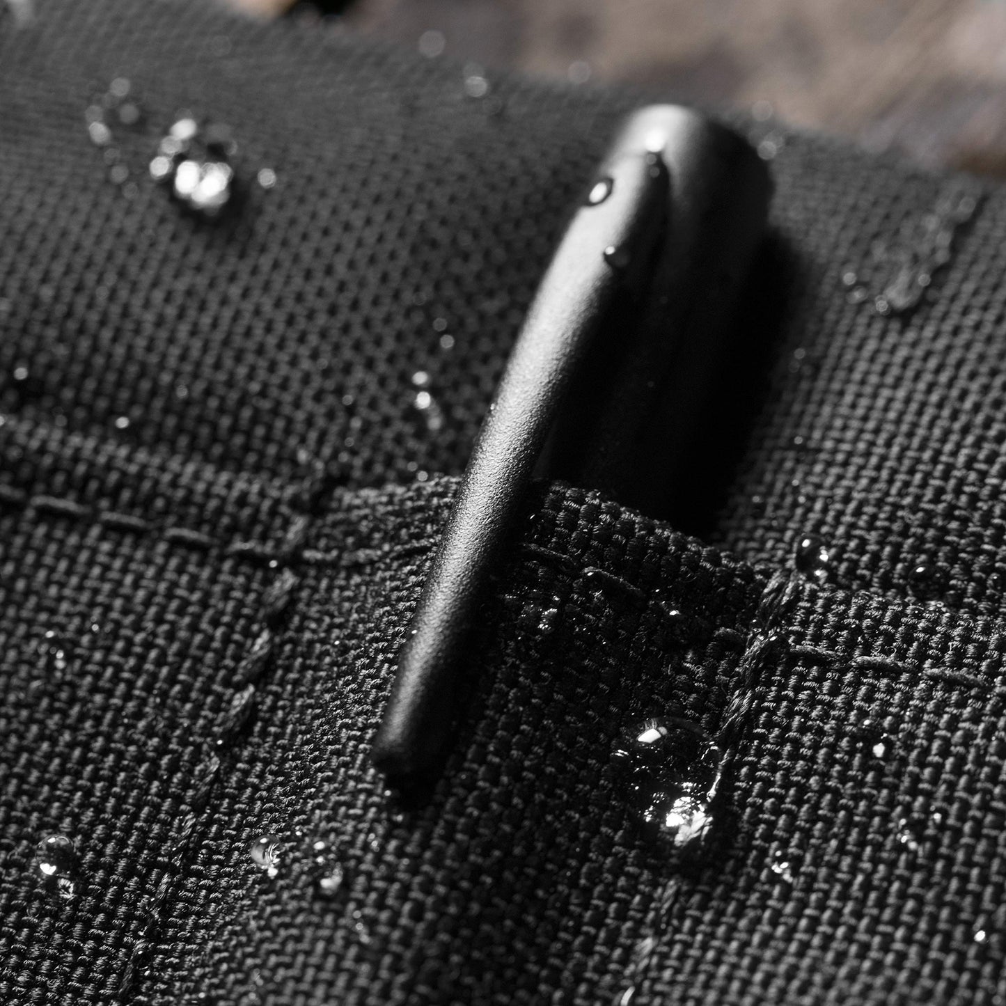 Rite in the Rain Weatherproof CORDURA Fabric Notebook Cover, 4" x 6", Black Cover (No. C946B)