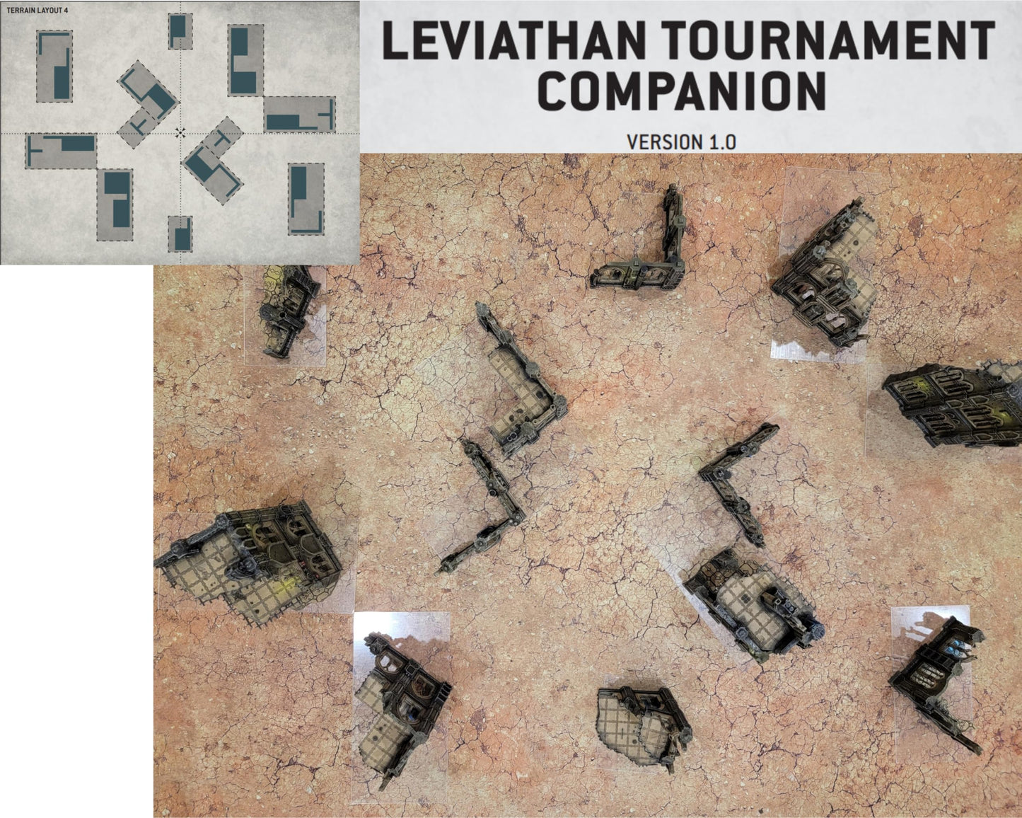 10th Edition 40k Tournament Terrain Set, 3dPrinted Wargame Terrain 28mm Scale Buildings in Ruins, Imperialis Sci fi Gothic Wargaming Scenery