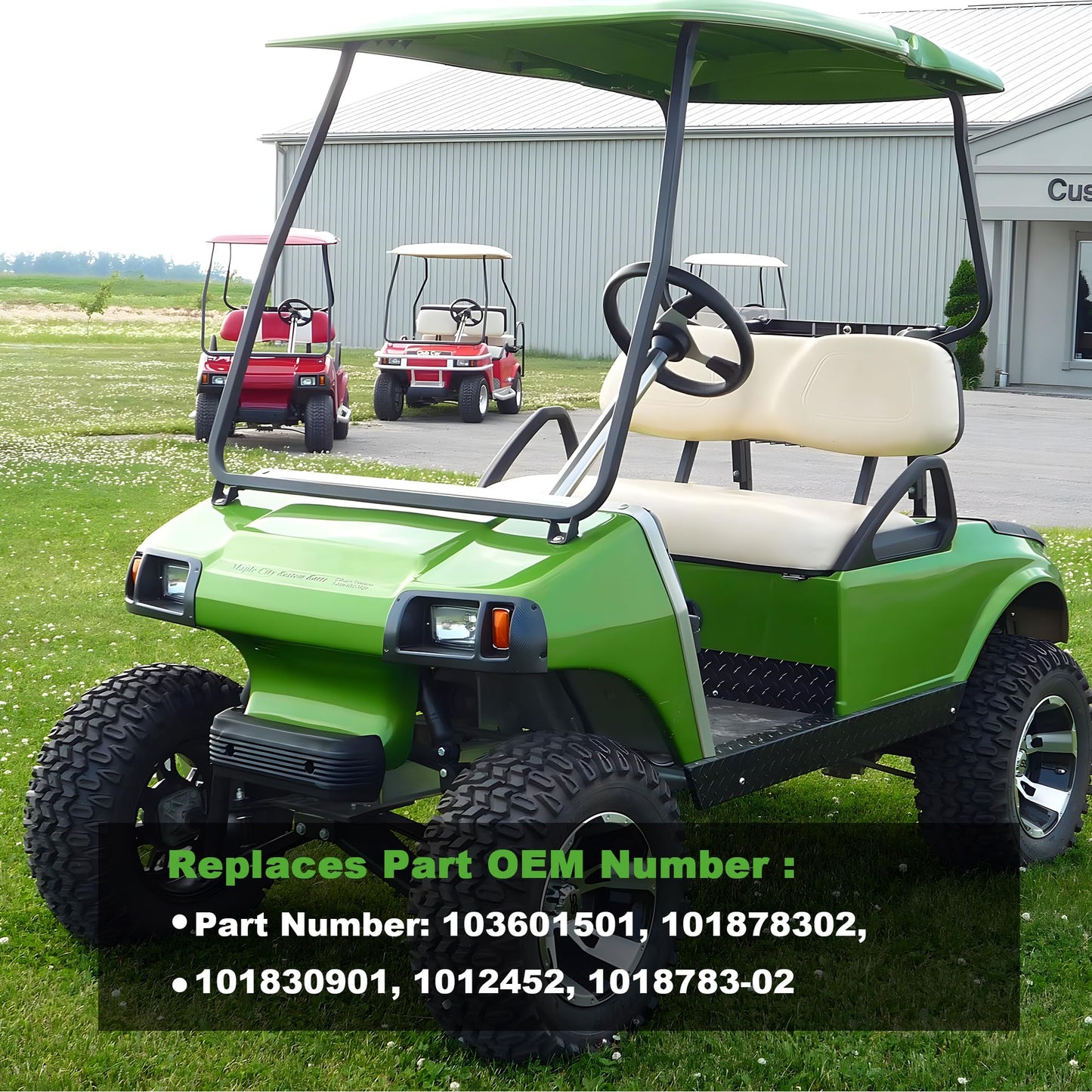 10L0L Golf Cart Steering Gear Box Assembly Gear Rack for Club Car DS