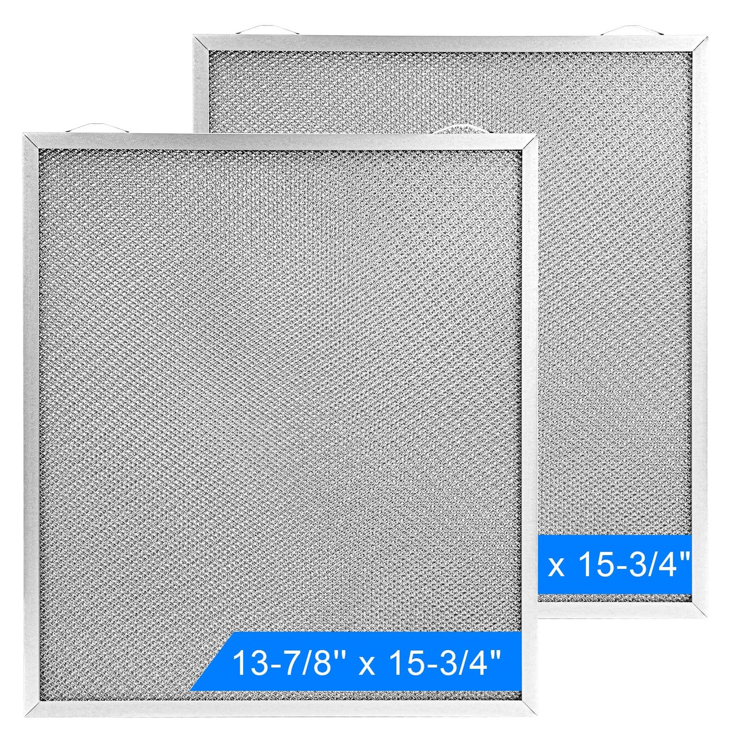 YUEERIO S99010430-002 Range Hood Filter Replacement – 13-7/8'' x 15-3/4" 4512880 Compatible with B.roan N.utone HPF30 Range Hood Filters Pack 2