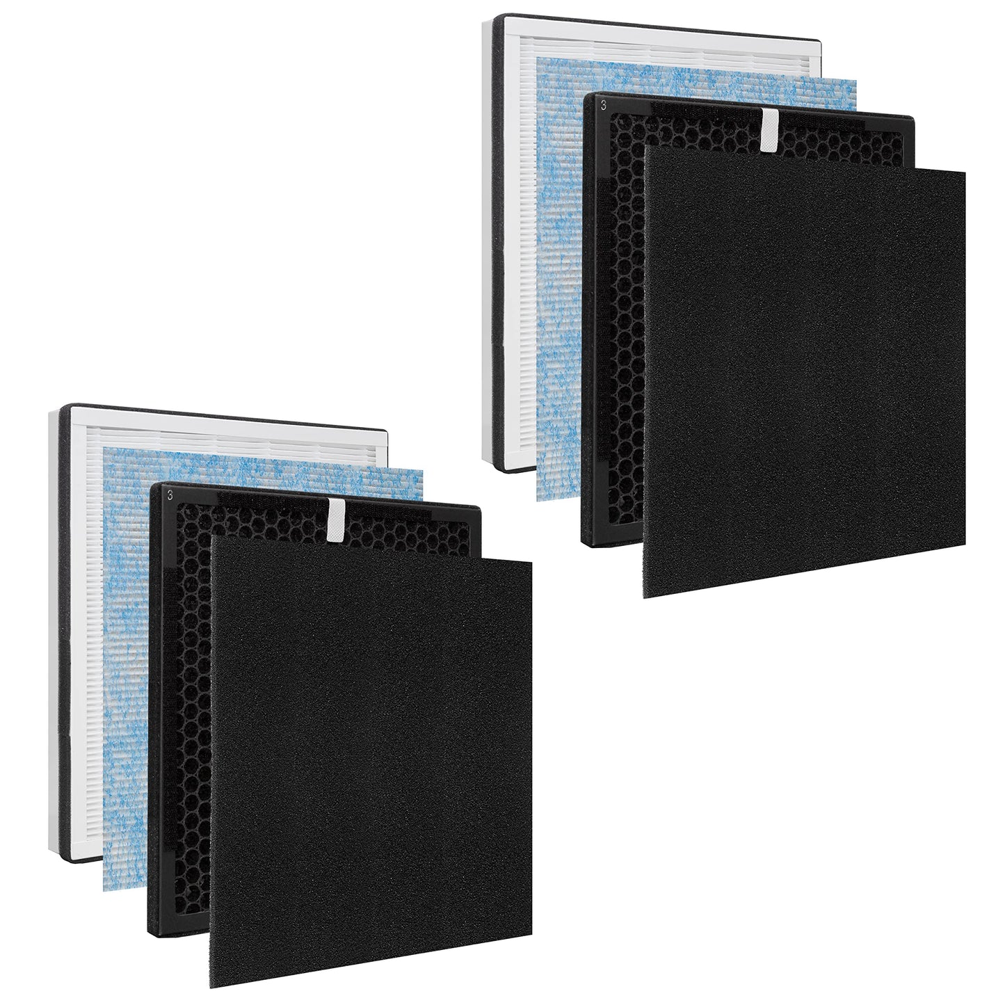 Replacement Filter, Compatible with RENPHO Air Purifier RP-AP001, RP-AP001S, RP-AP002