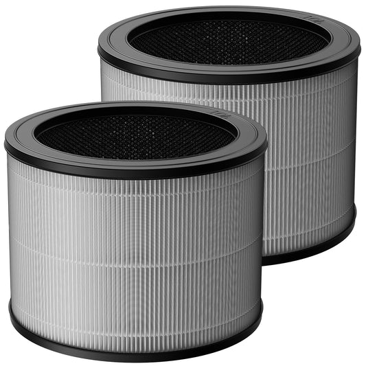 2 Pack 1712-0110-00 Replacement Filter O Compatible with Winix A231 and A230 Air Purifier, 3-in-1 HEPA and Activated Carbon Filter
